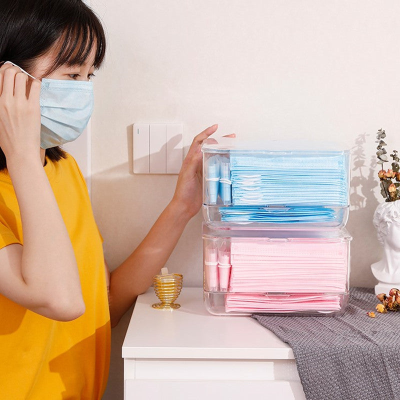 Mask storage box