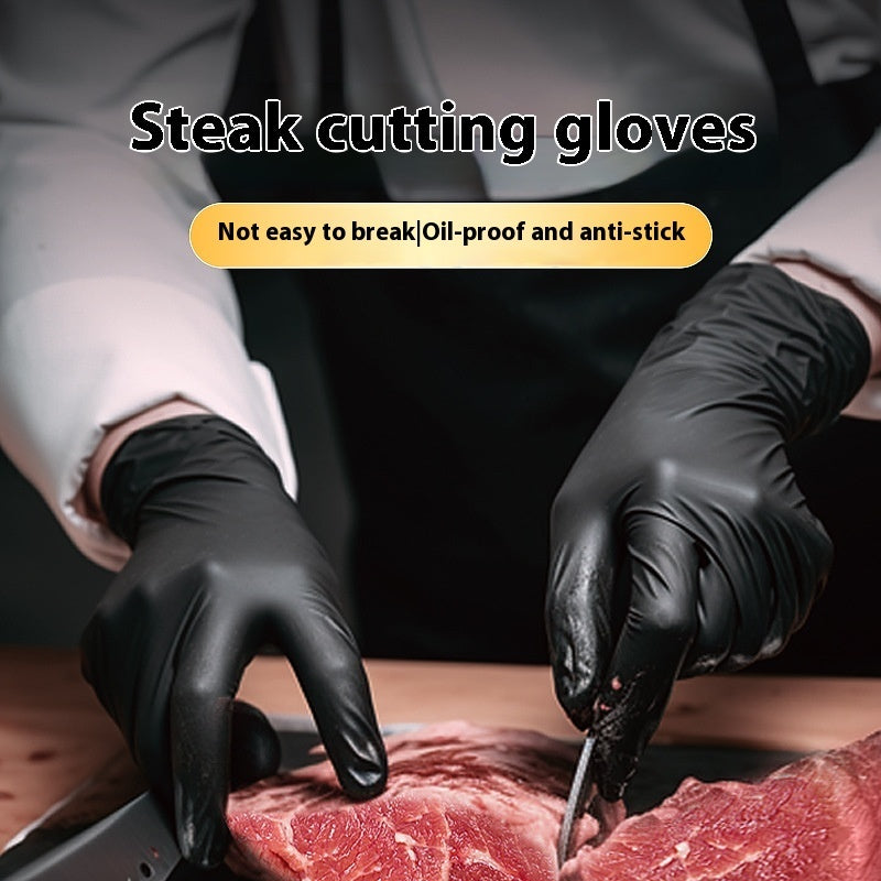 Disposable Nitrile Gloves for Cleaning Staff – 100 Pack