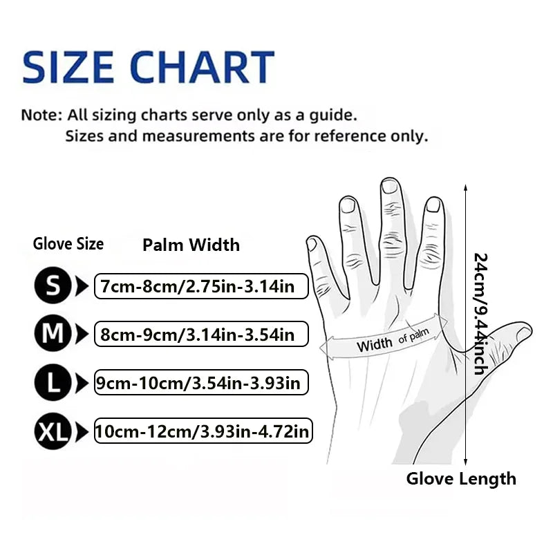 50-Pack Black Nitrile Gloves