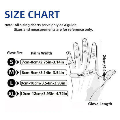 50-Pack Black Nitrile Gloves