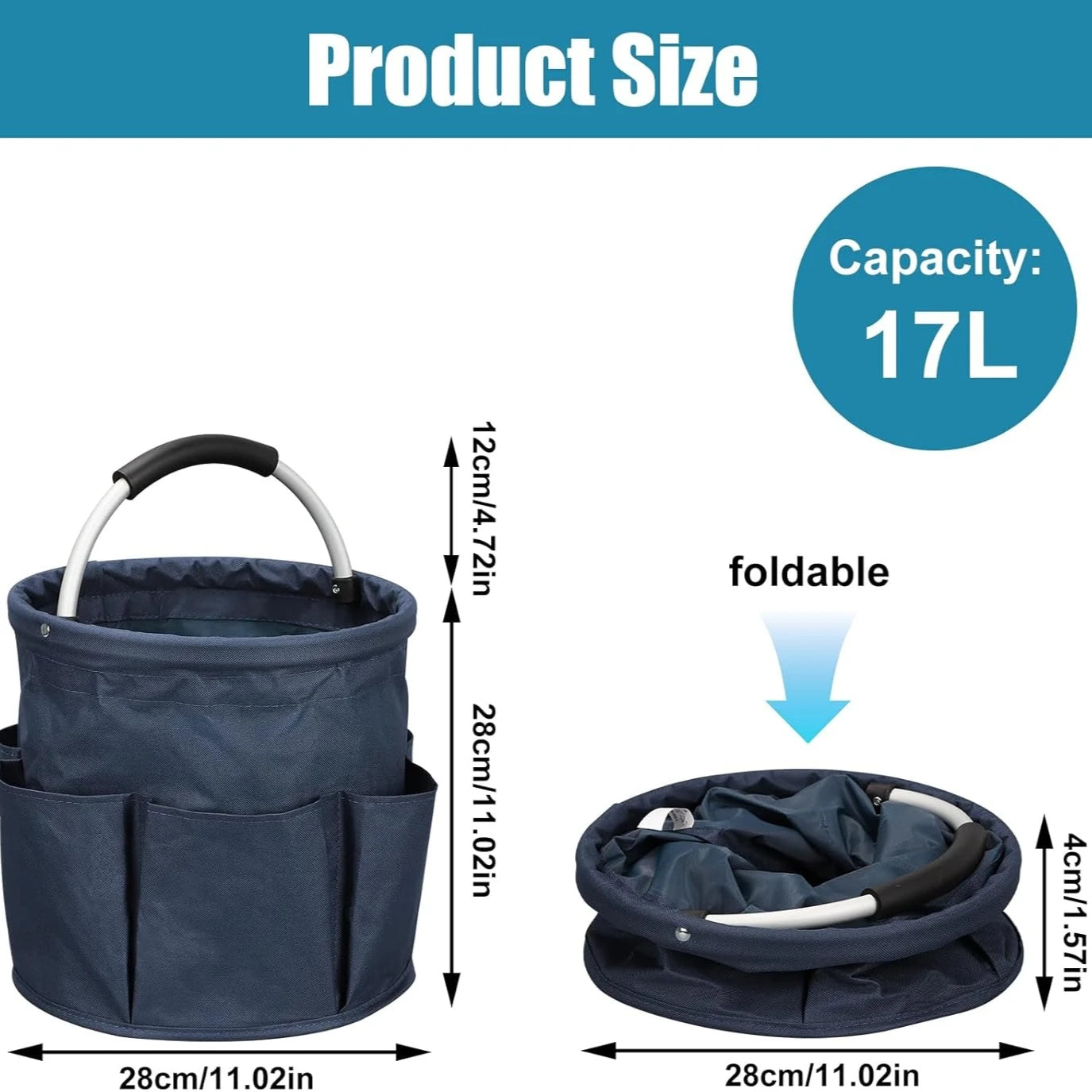 Portable Cleaning Caddy Bucket