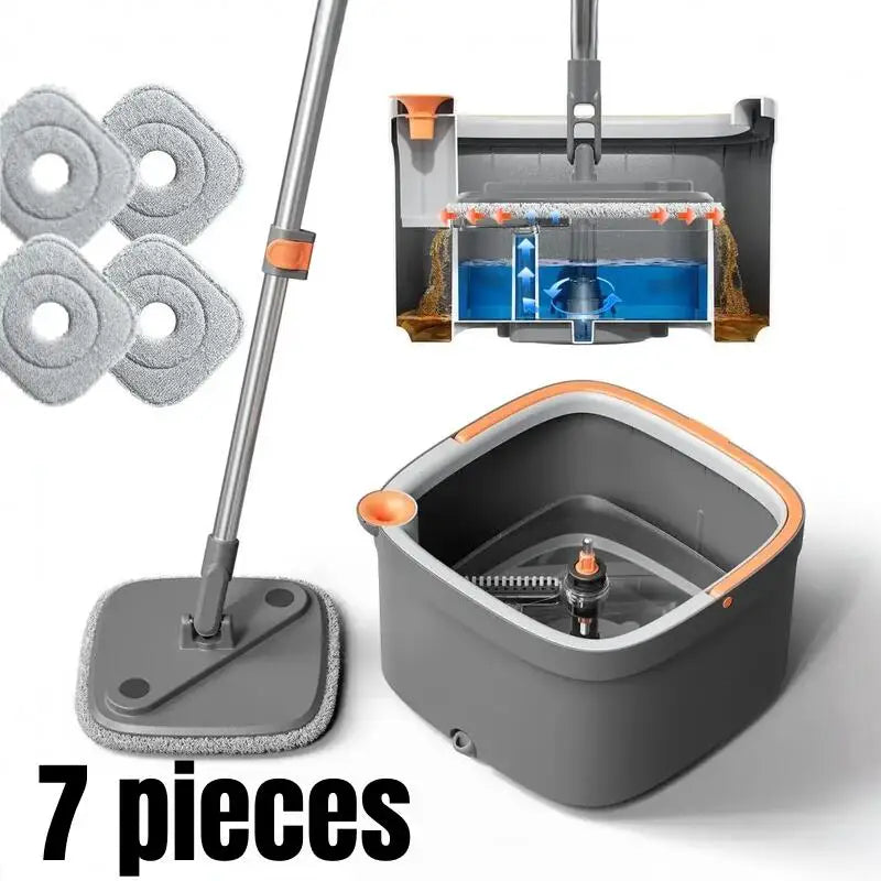 Spin Mop & Bucket Set