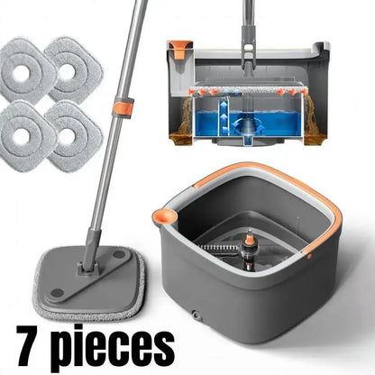 Spin Mop & Bucket Set
