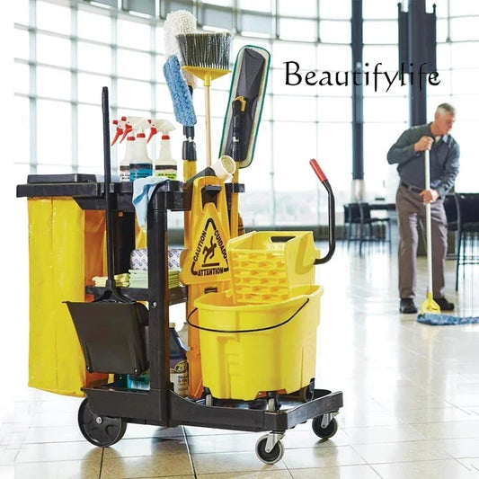Commercial Janitorial Cleaning Cart