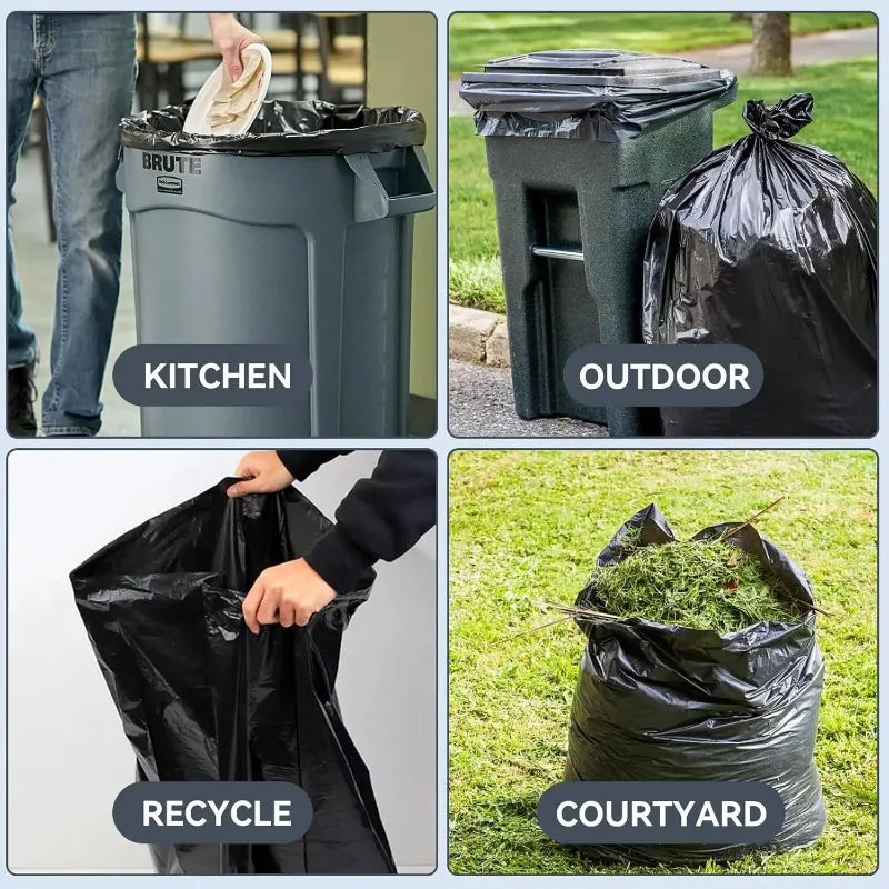 Heavy-Duty Commercial Trash Bags