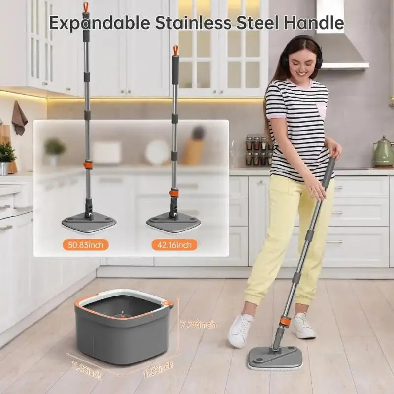 Spin Mop & Bucket Set