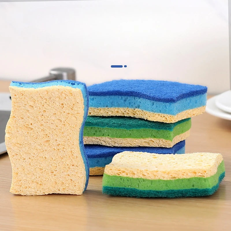 6-Piece Cellulose Scrub Sponge Set