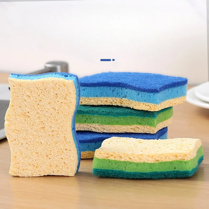 6-Piece Cellulose Scrub Sponge Set