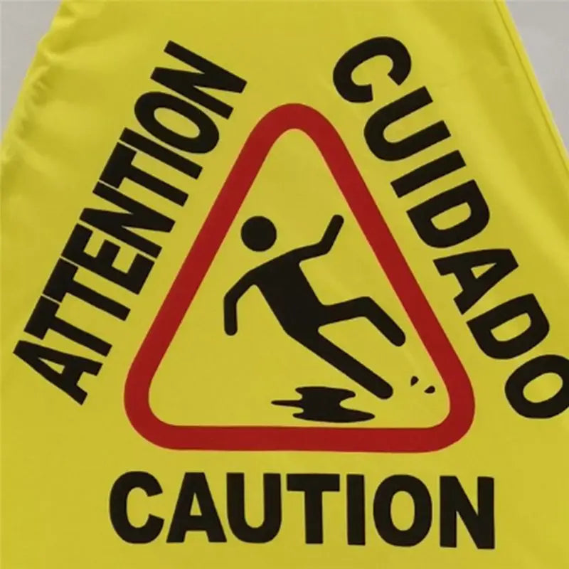 Foldable Wet Floor Safety Sign
