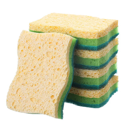 6-Piece Cellulose Scrub Sponge Set