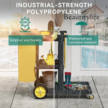 Commercial Janitorial Cleaning Cart