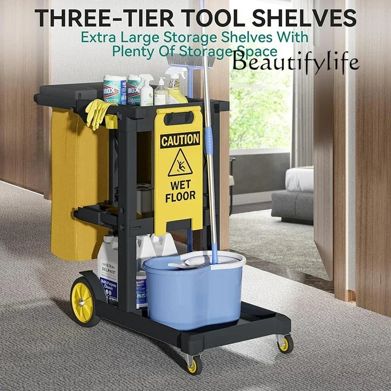Commercial Janitorial Cleaning Cart