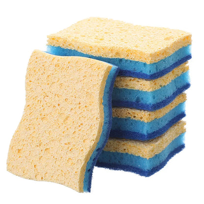 6-Piece Cellulose Scrub Sponge Set