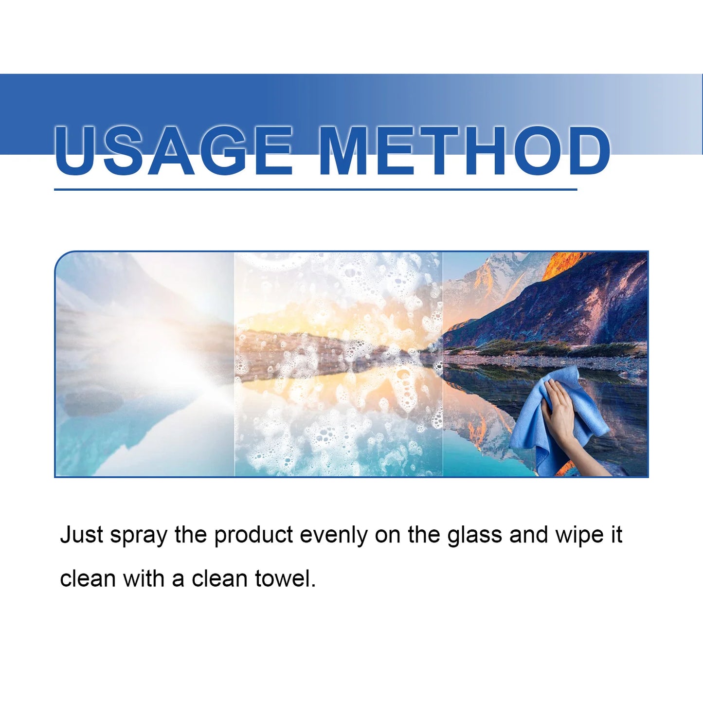 Professional Glass Cleaner Set