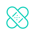 Teal four-leaf