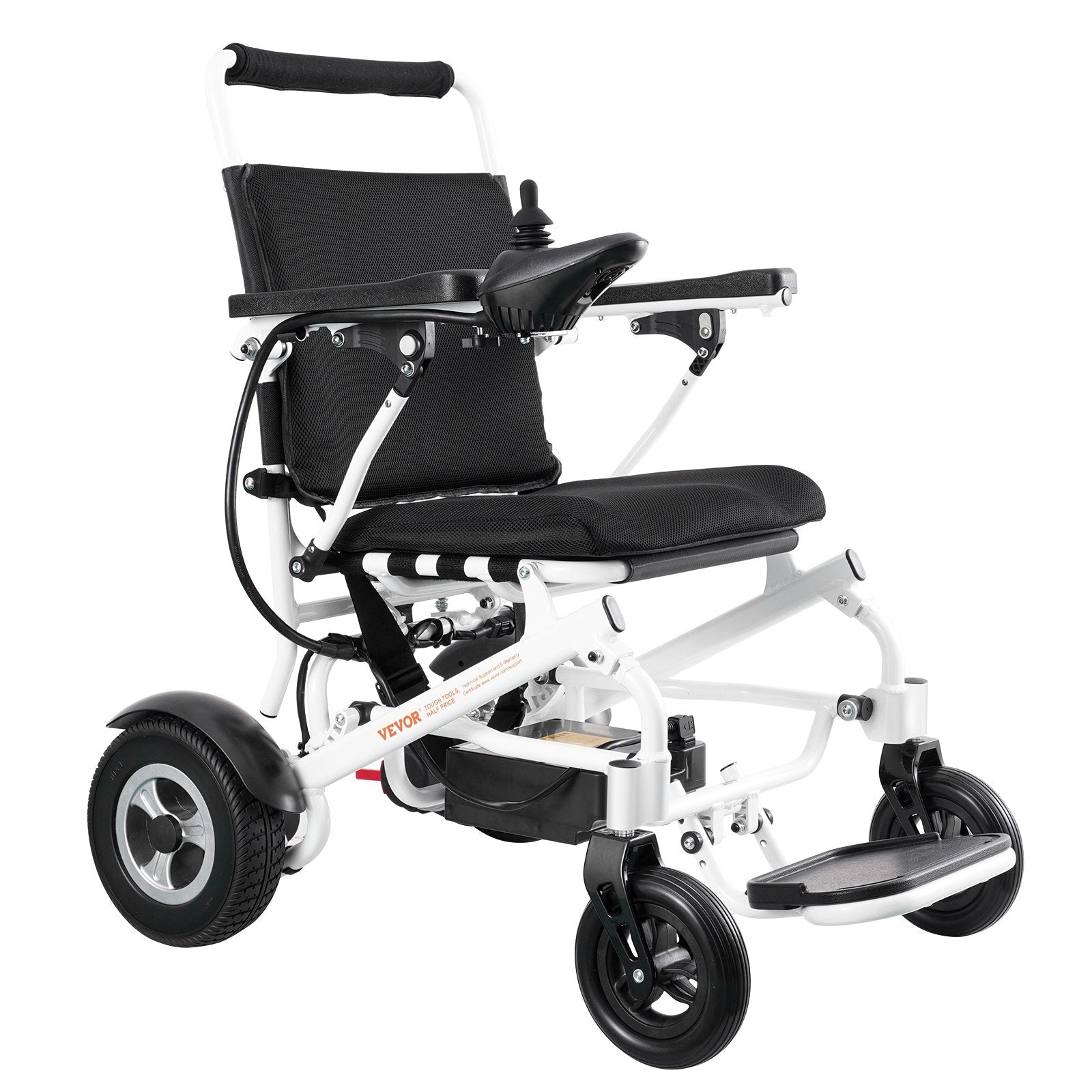 Electric Wheelchair For Adults Seniors, 300 Lbs Weight Capacity, 20 In Width Lightweight Foldable Motorized Power Wheelchairs, Long Range All Terrain Aluminum Alloy Chair