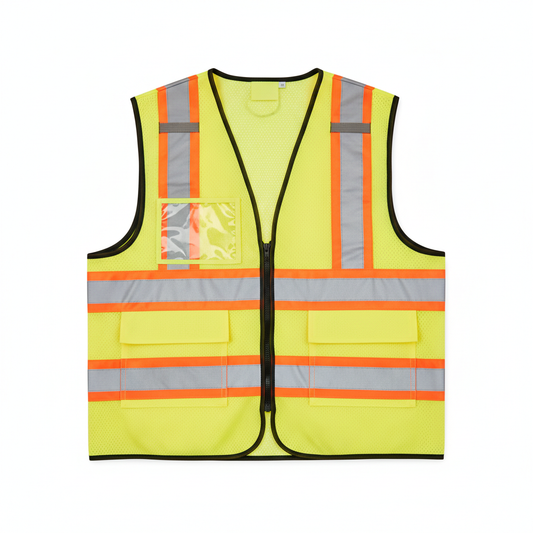 Hi-Vis Safety Vest for Facility Staff